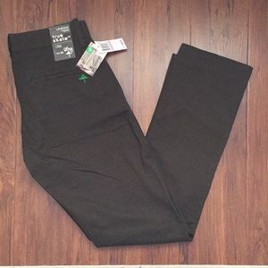 Brand new LRG chocolate brown skate chinos